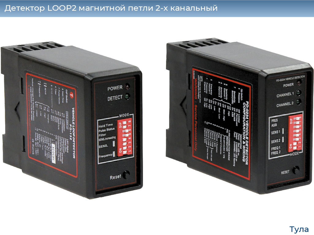 Детектор LOOP2 магнитной петли 2-x канальный, tula.doorhan.ru