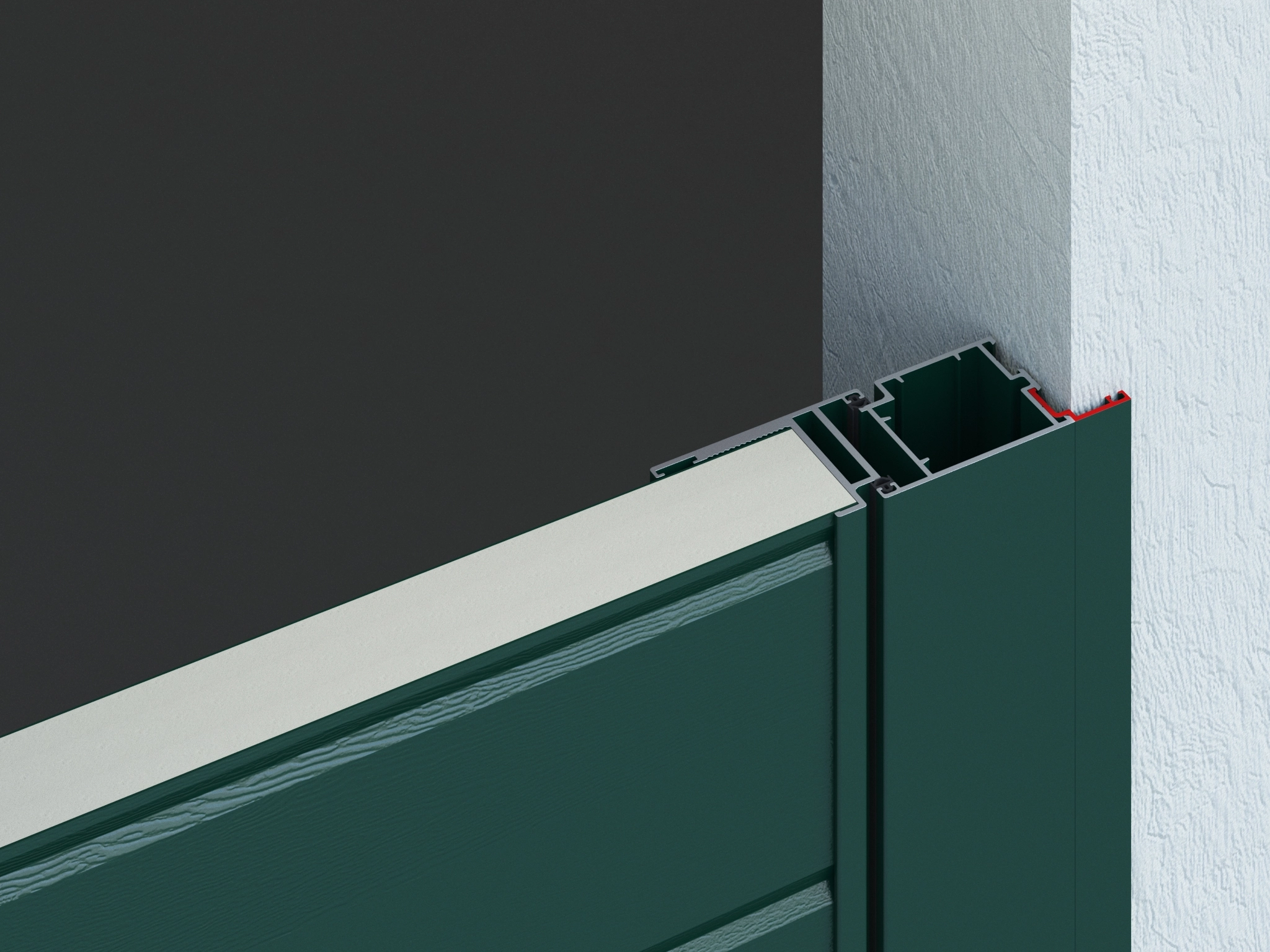 Наличник, устанавливаемый по периметру рамы.